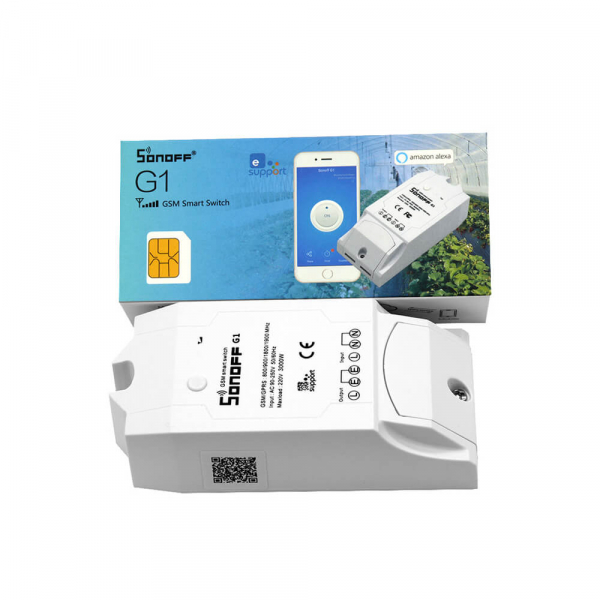 Дистанционное реле Sonoff G1 (GPRS/GSM реле)